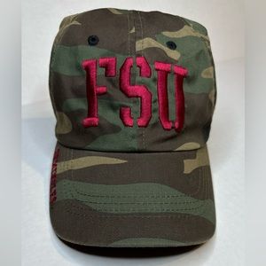 Russell Camouflage w/Maroon Embroidered FSU Seminoles. OS.